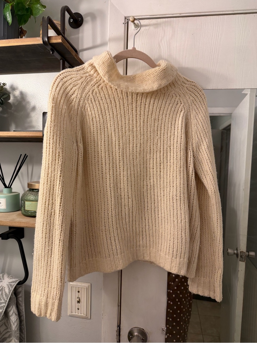 Cozy Cream Knit Sweater